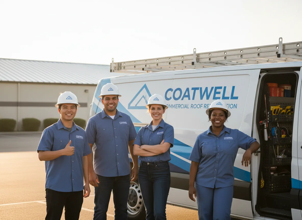 Commercial roof coating company in Climax, MN